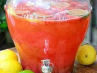 Homemade Strawberry Lemon Lime Lemonade