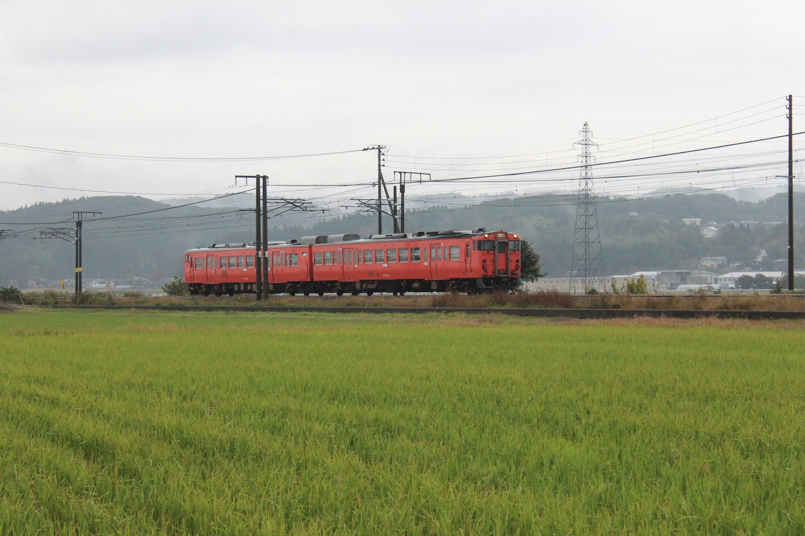 Train Time 鉄道雑学控 キハ47国鉄色 首都圏色 只見紅葉満喫号