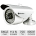 Swann PRO-770 Bullet Security Camera - 1/3" Sony CCD, 24 LEDs, 700 TVL, WDR, Vandal-proof