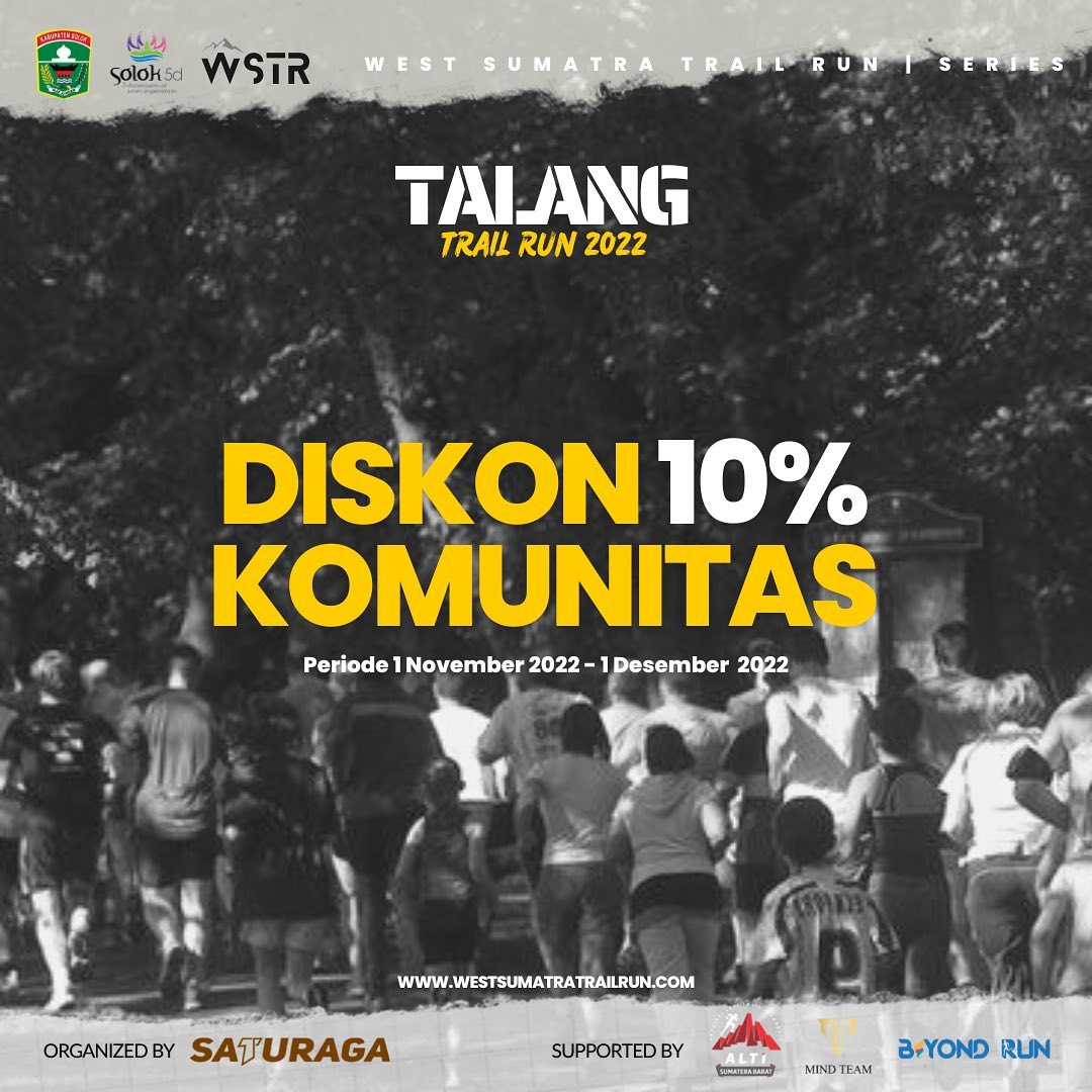 Diskon 🔍 Talang Trail Run • 2022 Diskon 👟 Talang Trail Run • 2022