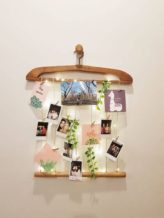 Easy crafts with old hanger