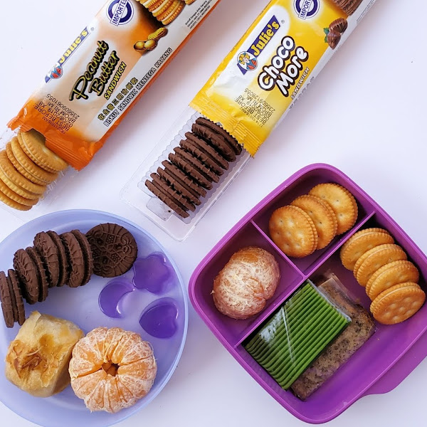 Kreasi Bekal Anak Sekolah Bersama Julie's Peanut Butter Sandwich dan Julie's Choco More