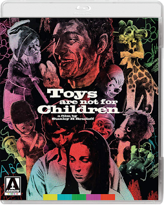 Cover art for Arrow Video's Special Edition of TOYS ARE NOT FOR CHILDREN.