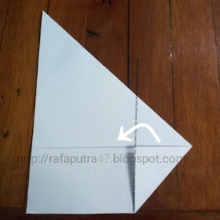 Langkah membuat origami amplop