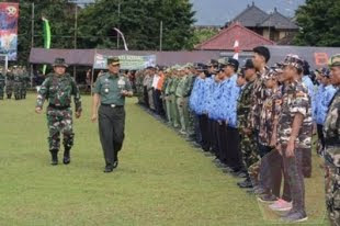 Dankodiklat Tutup TMMD di Klungkung