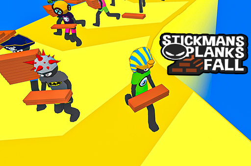 Stickman Planks Fall