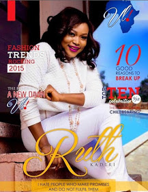 Photos: S3xy Nollywood Actress Ruth Kadiri Covers The June Edition