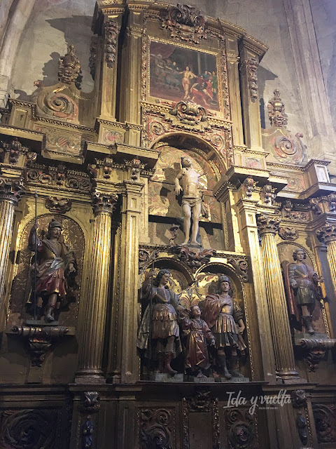 Conde de Grajal, capilla en San Martín