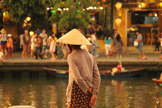 viaggio Vietnam cappello paglia