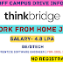 Thinkbridge Off Campus Drive 2024 Hiring As Apprentice Software Engineer