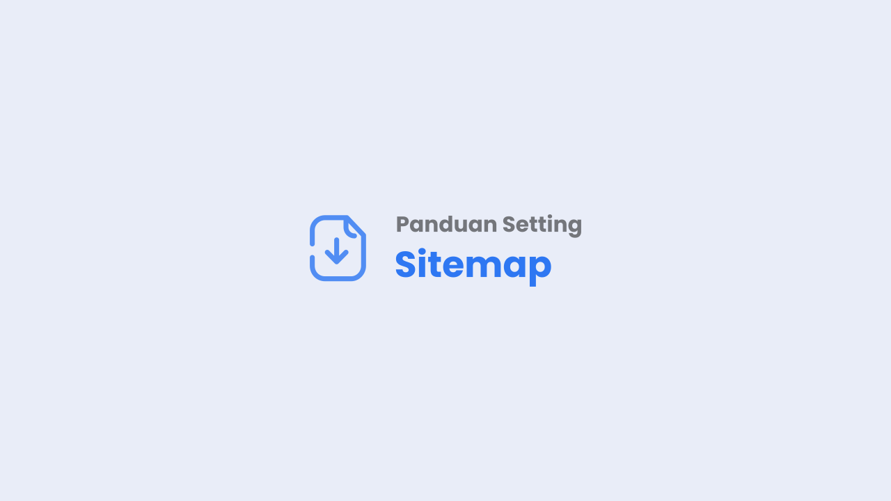 Panduan Setting Sitemap pada template Fletro pro