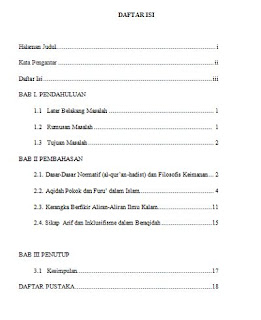 Cara Buat Daftar Isi dengan Menggunakan TAB