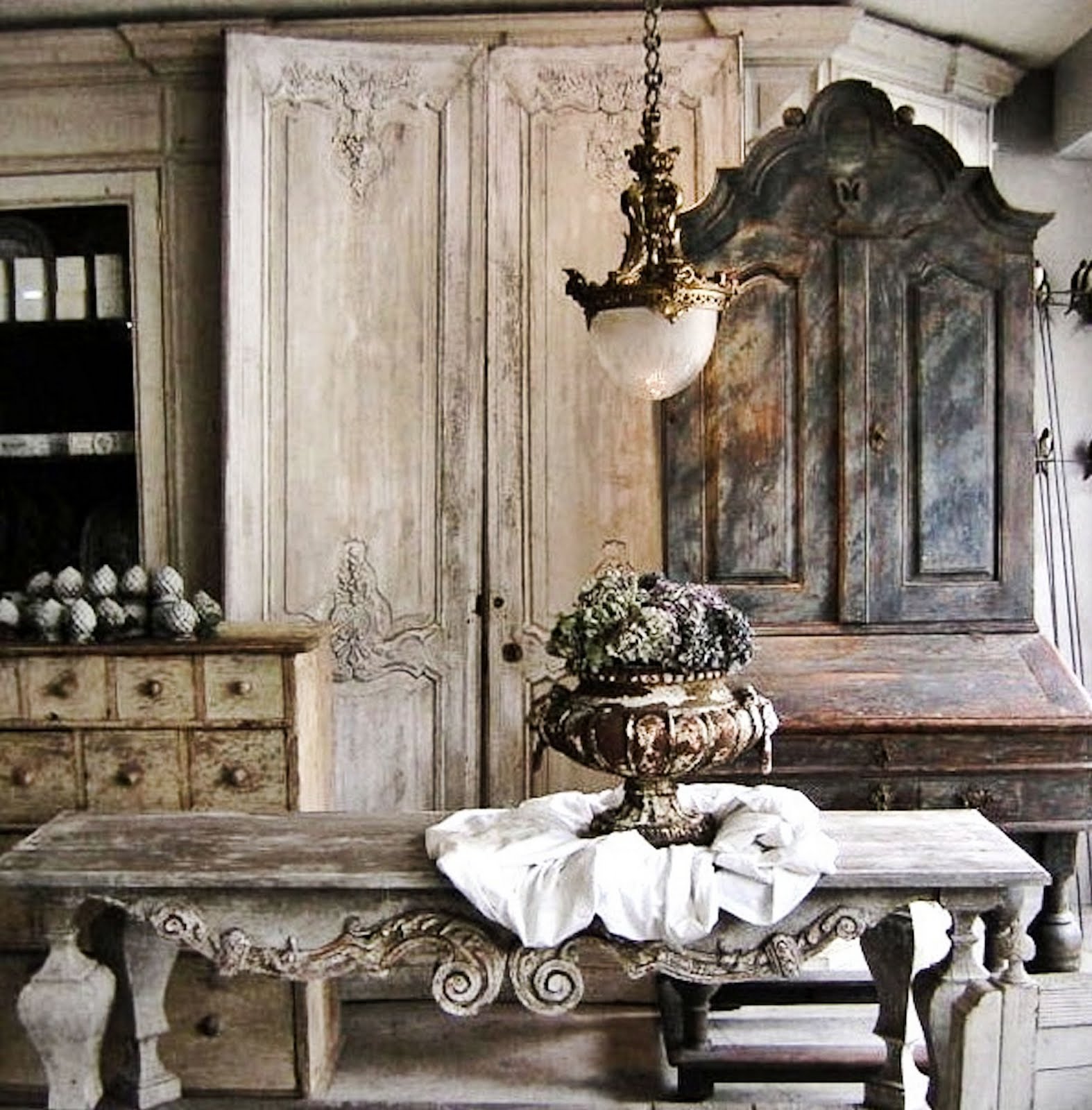 French Country Antique Furniture