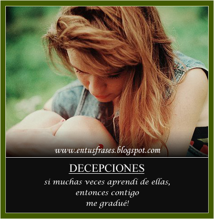 Imagenes Con Frases De Decepcion De Amor - Imagenes con frases de decepcion Frases para Enamorar