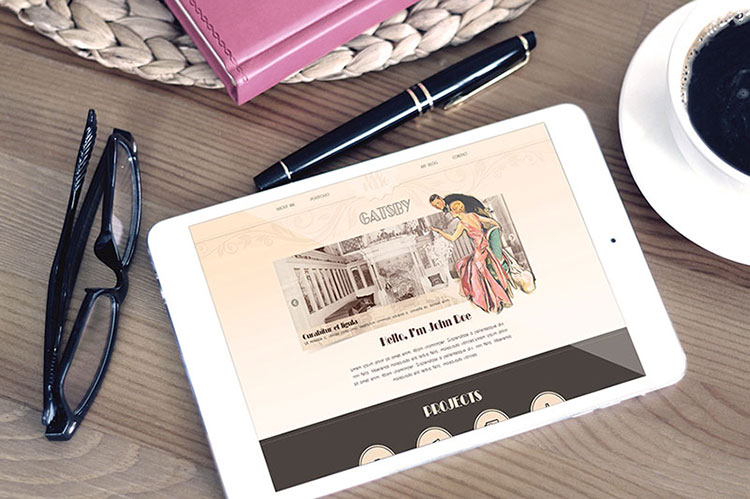 Free iPad Mockup Template