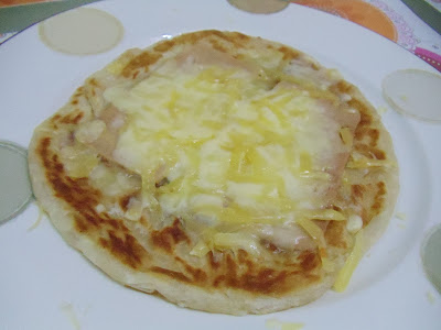 Life is colorful: Paratha Wrap Chicken & Cheese (Resepi 