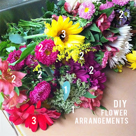 DIY Flower Arrangments and Gold Glitter Vases @craftsavvy @createoften #craftwarehouse #diy #vases #flowers #glamping