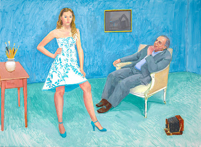  David Hockney - The Photographer & His Daughter 2005  