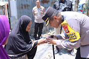 32 Tahun Pengabdian Akabri 91, Kapolres Parepare Beri Bantuan ke Kalangan Lansia