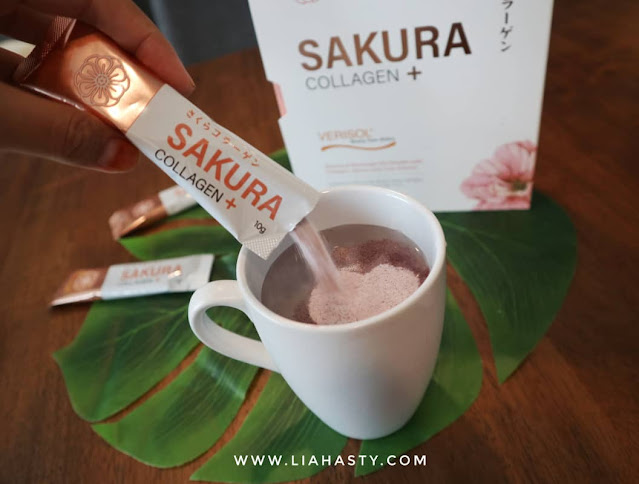 Kulit Cantik & Berseri dengan pengambilan Sakura Collagen setiap hari