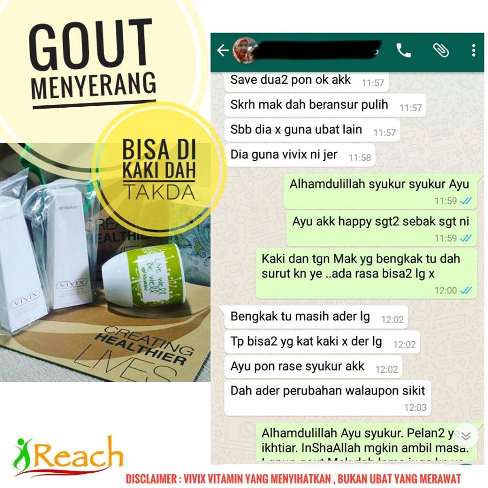 Tanda-tanda Penyakit Gout Dan Penawar Terbaik Untuk Gout 