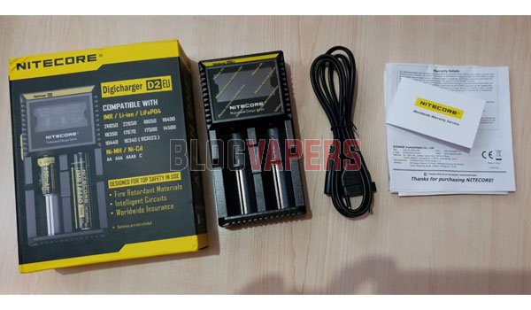 Review Charger Nitecore Digicharger D2EU