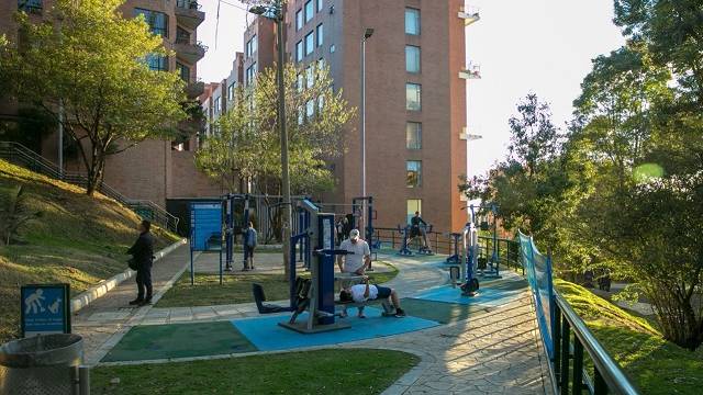 Parque Zonal Gustavo Uribe Botero en la ciudad de Bogota