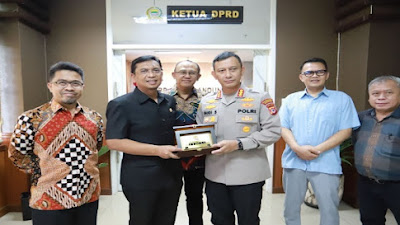 Sinergitas DPRD-Polrestabes Bandung Berkomitmen Tingkatkan Keamanan Kota