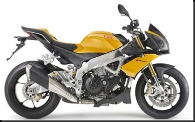 aprilia Tuono V4 R sunlite yellow