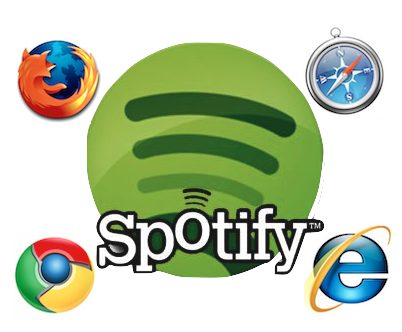 Spotify web version