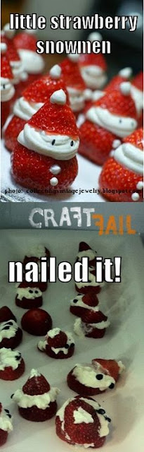 strawberry santas, strawberry santa fail, pinterest fail