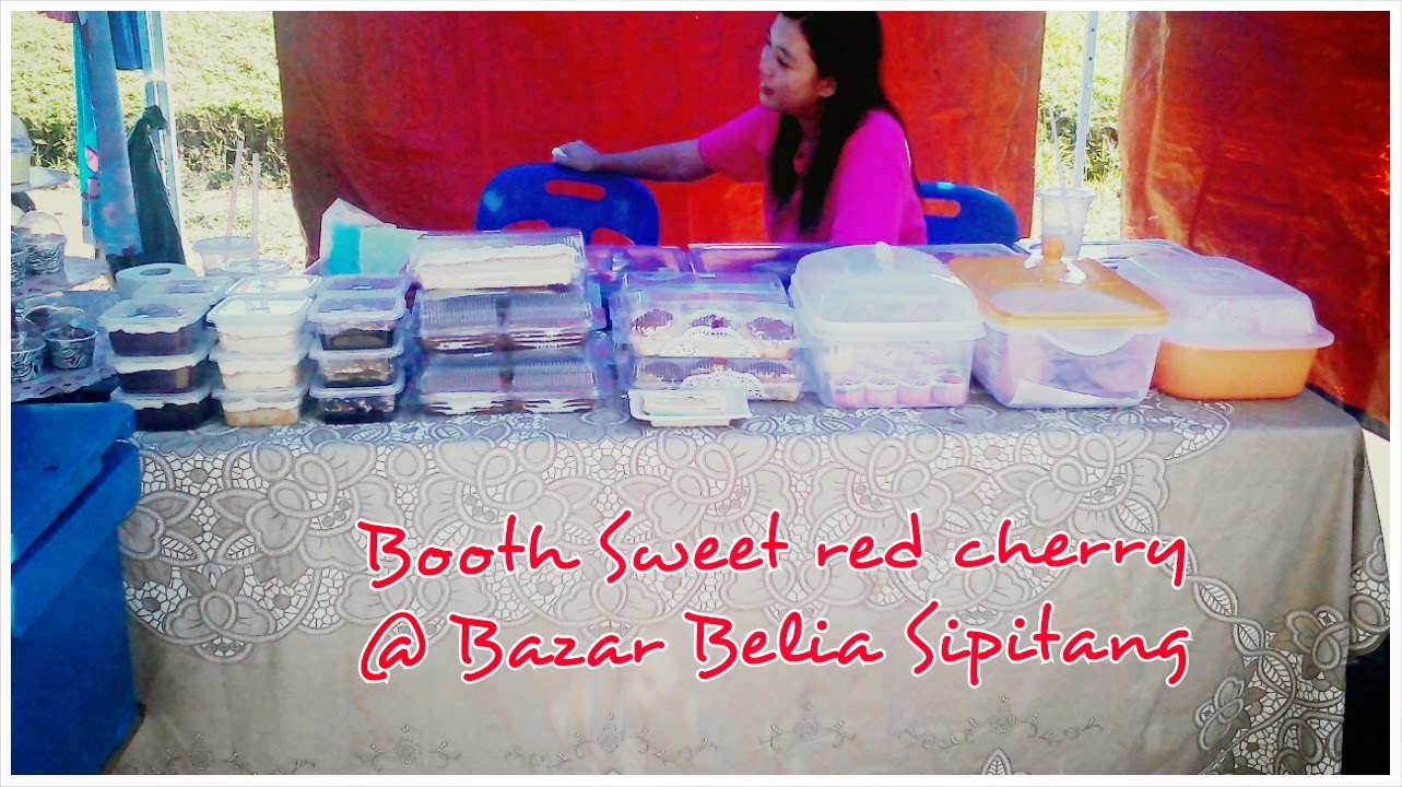 Sweet red cherry: Aktiviti jualan 'Bazar Belia Sipitang 