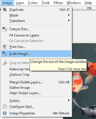 Reduce the image resolution by scale the image down using GIMP. 