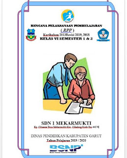 Contoh Sampul RPP K13 Kelas 6 SD Revisi 2019-2018, http://www.librarypendidikan.com/