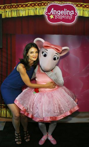 Katie Holmes and Angelina Ballerina Katie Holmes and Angelina Ballerina