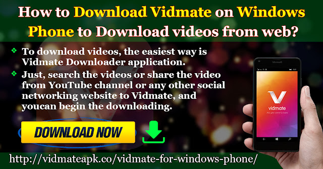 Download Vidmate On Windows Phone