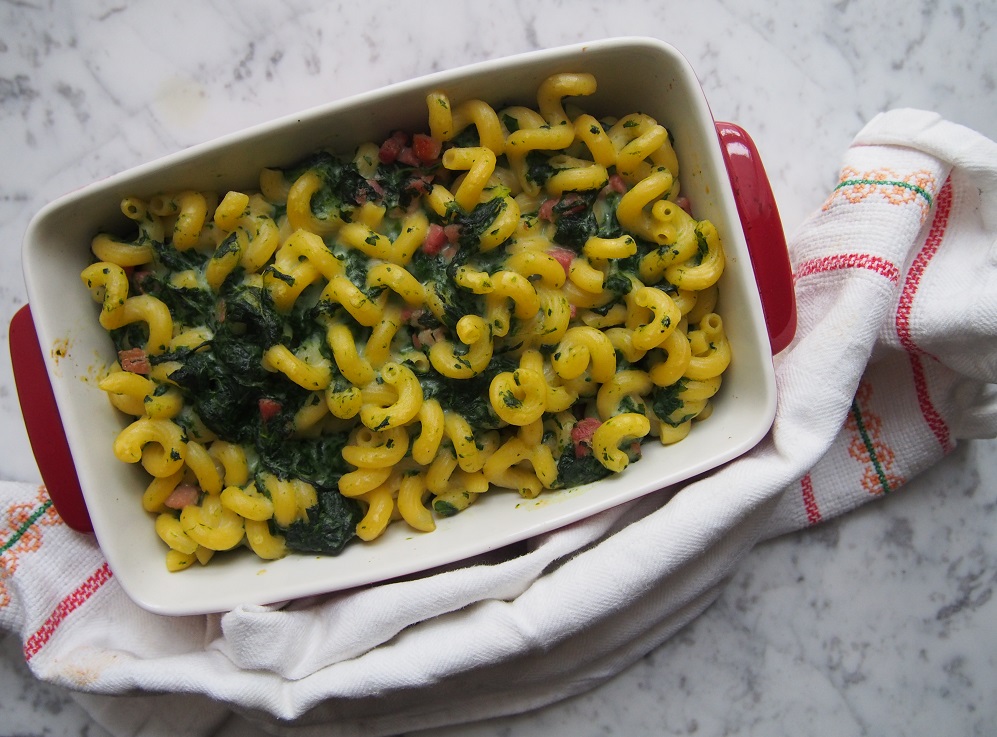 Pasta al forno con cime di rapa