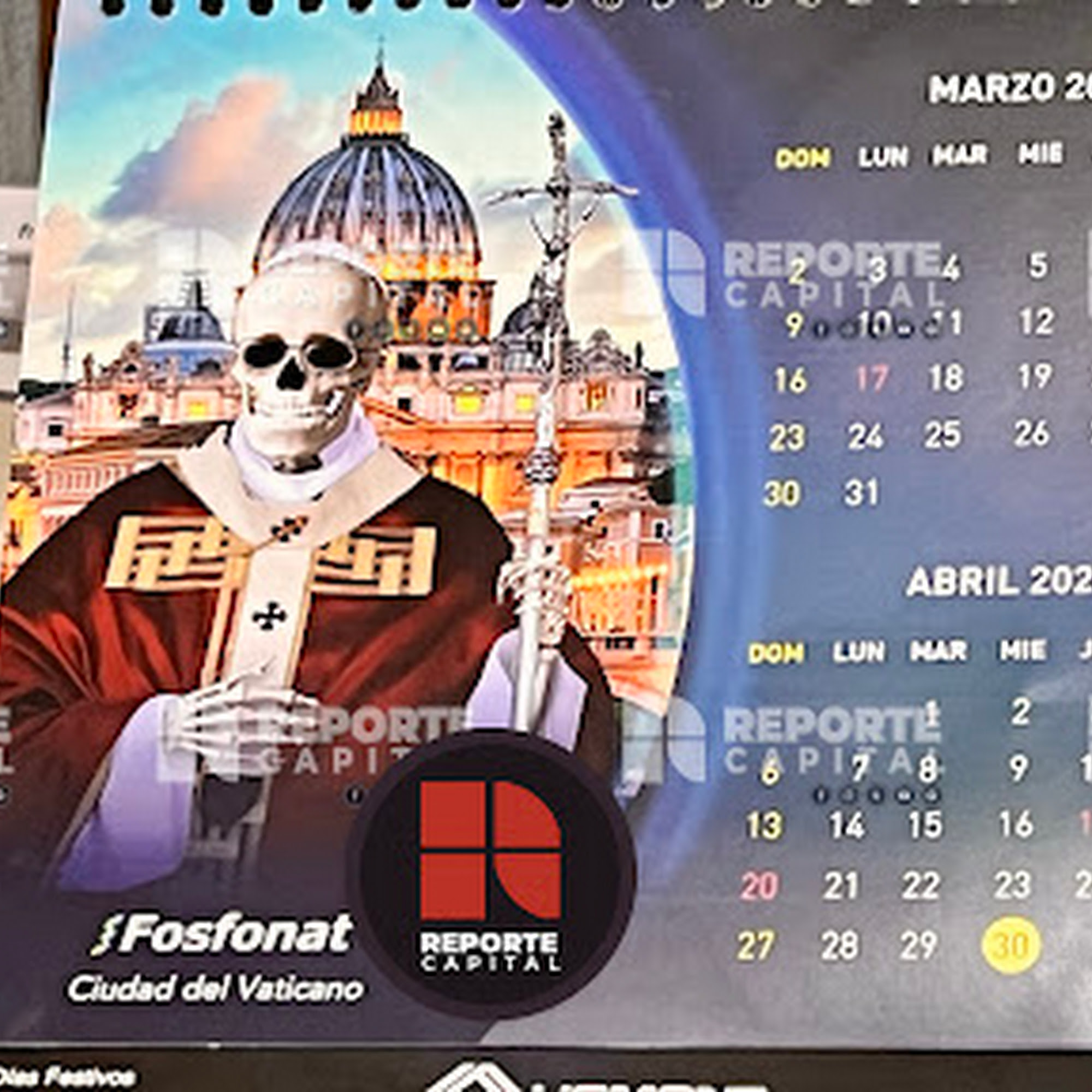 Farmacéutica mexicana ¿presagio  la “muerte del papa”? Vaticano pide retirar esta publicidad. 