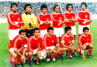 SELECCIÓN DE TÚNEZ. Temporada 1977-78. Mohsen Labidi Jendoubi, Mokhtar Naili, Mohamed Ben Rehaiem (Hamadi Agrebi), Mokhtar Dhouieb, Ali Kaabi, Khaled Gasmi. Temime Ben Abdallah, Raouf Ben Aziza, Mohamed Ali Akid, Tarak Dhiab, Nejib Ghommidh. SELECCIÓN DE FRANCIA 2 SELECCIÓN DE TÚNEZ 0 Viernes 19/05/1978, 20:30 horas. Partido amistoso. Villeneuve-d’Ascq, Francia, Stadium Nord: 35.000 espectadores. GOLES: ⚽1-0: 71’, Michel Platini. ⚽2-0: 74’, Christian Dalger.