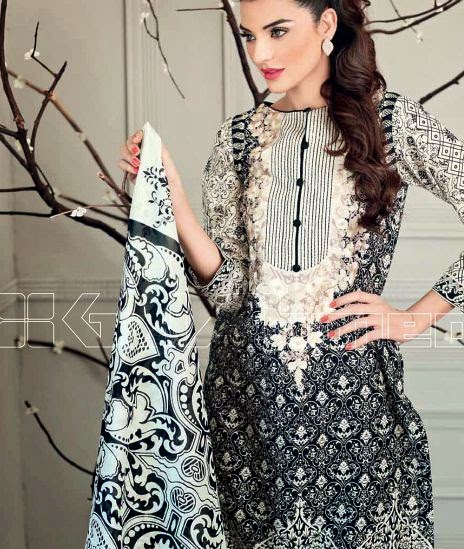 Gul Ahmed Latest  Designs In Pakistan Winter Collection 2014