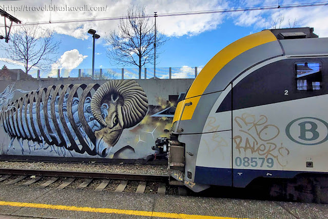 Halle Railway Station Street Art | Free things to do in Halle