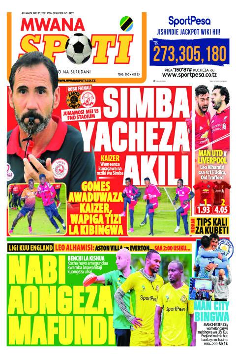 MAGAZETI YA TANZANIA LEO ALHAMISI 13/05/2021