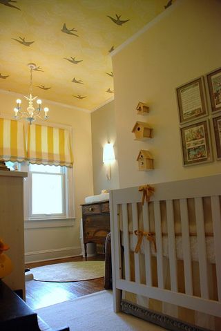 wallpaper baby room. the aby nursery,