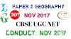 Nov 2017 Paper 2 Geography UGC NET