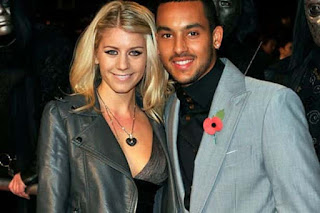 Melanie Slade And Theo Walcott 