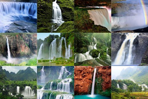 Wallpapers de cascadas muy hermosas para iPad y iPad2