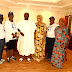 Ego Boyo & Members of IWS Visit Oba Saheed Elegushi