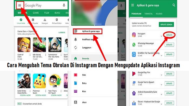 Cara Mengubah Tema Obrolan Di Instagram