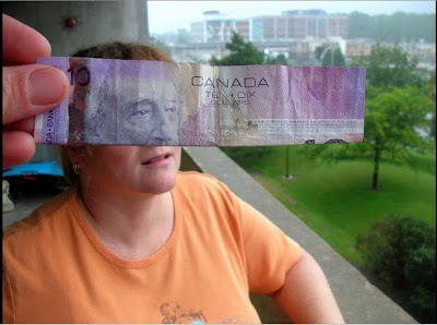 Creative Optical Illusions with Money