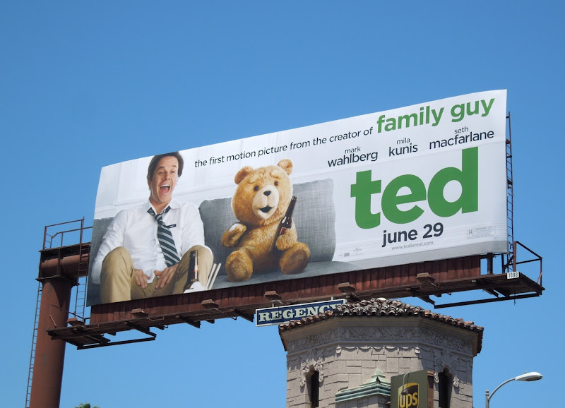 Ted movie billboard